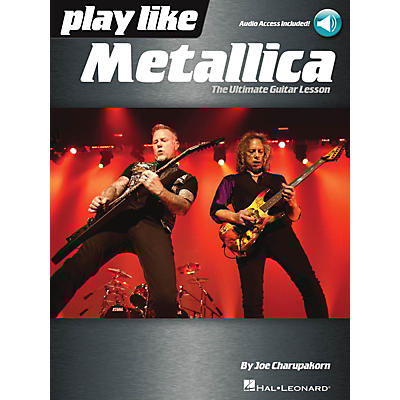 Hal Leonard Play like Metallica - The Ultimate Guitar Lesson Book/Audio Online