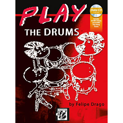 Alfred Play the Drums Book & MP3-MP4 CD Intermediate