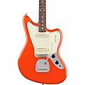 Fender Player II Jaguar Electric Guitar - Rosewood Fingerboard, Polar WhiteRallye Orange