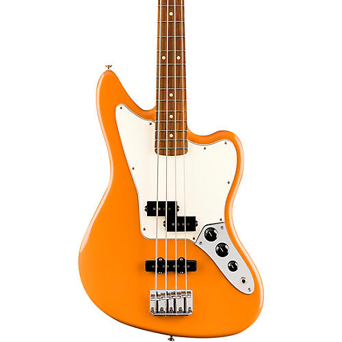 Fender Player Jaguar Bass Pau Ferro Fingerboard Capri Orange