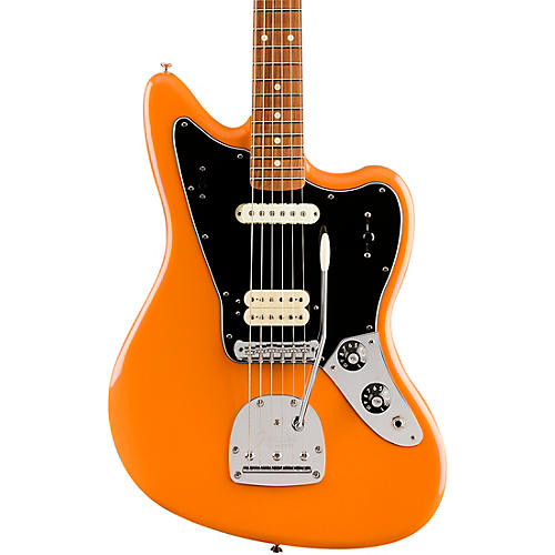 Fender Player Jaguar Pau Ferro Fingerboard Electric Guitar Capri Orange