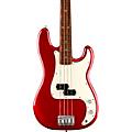 Fender Player Jazz Bass Pau Ferro Fingerboard Polar WhiteCandy Apple Red