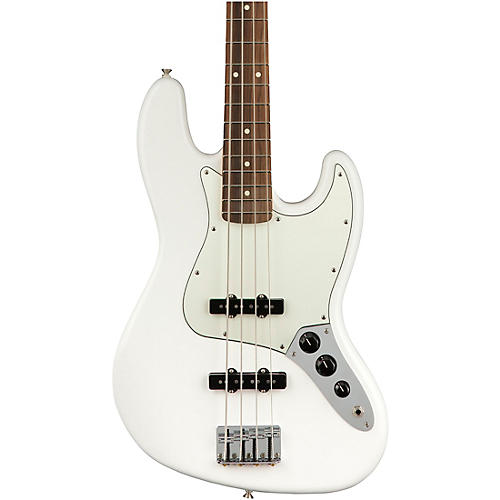 Fender Player Jazz Bass Pau Ferro Fingerboard Polar White