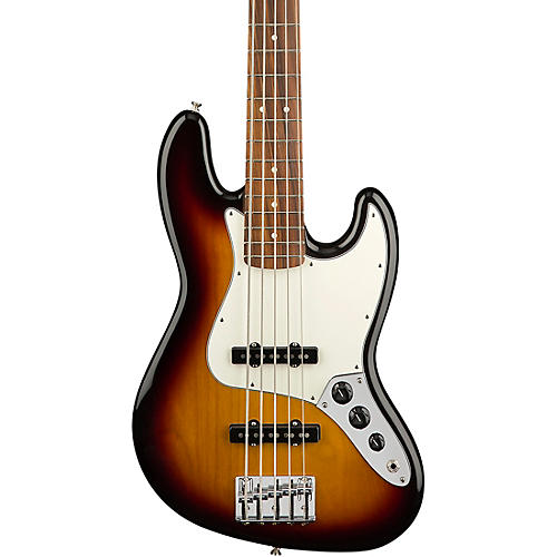 Fender Player Jazz Bass V Pau Ferro Fingerboard 3-Color Sunburst