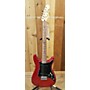 Used Fender Player Lead II Solid Body Electric Guitar transparent crimson