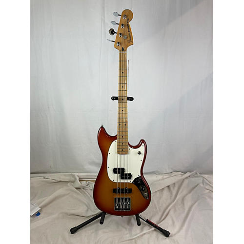 Fender Player Mustang Bass PJ Electric Bass Guitar Cherry Sunburst