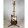 Used Fender Player Mustang Bass PJ Electric Bass Guitar Cherry Sunburst