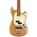 Fender Player Mustang PJ Bass with Pau Ferro Fingerboard Aged NaturalFiremist Gold