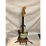 Used Fender Player Mustang Solid Body Electric Guitar firemist gold