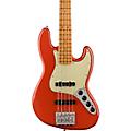 Fender Player Plus Jazz Bass V Maple Fingerboard Opal SparkFiesta Red