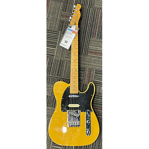 Fender Player Plus Nashville Telecaster Solid Body Electric Guitar Butterscotch Blonde