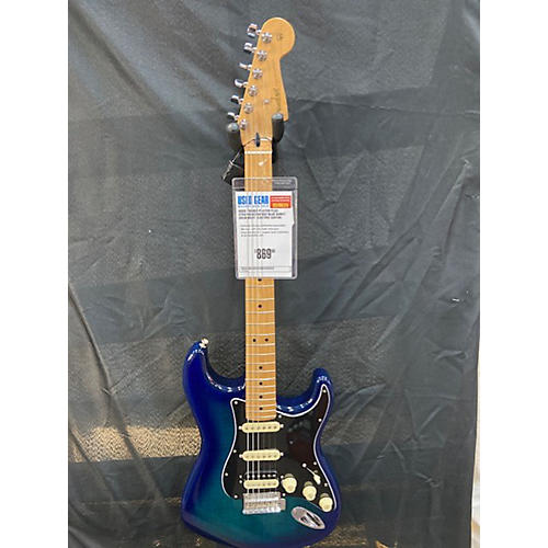 Fender Player Plus Stratocaster HSS Solid Body Electric Guitar Blue Burst