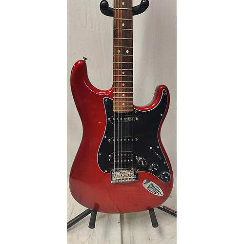 Fender Player Plus Stratocaster HSS Solid Body Electric Guitar Candy Red Burst