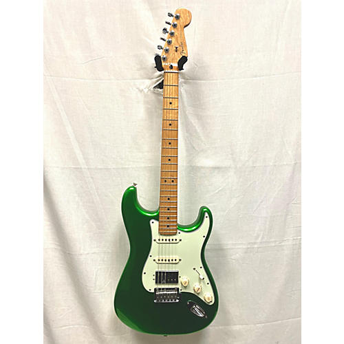 Fender Player Plus Stratocaster HSS Solid Body Electric Guitar Emerald Green