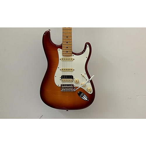 Fender Player Plus Stratocaster Plus Top HSS Solid Body Electric Guitar 2 Tone Sunburst