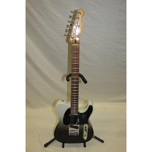 Fender Player Plus Telecaster Solid Body Electric Guitar Black and White