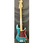 Used Fender Player Precision Bass Electric Bass Guitar Green