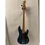 Used Fender Player Precision Bass Electric Bass Guitar Ocean Turquoise