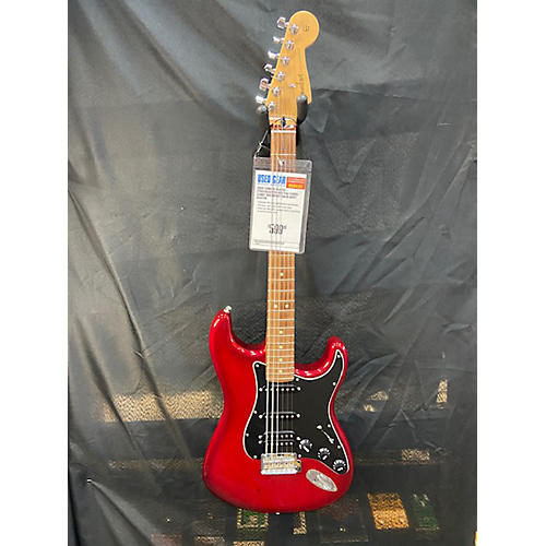 Fender Player Stratocaster HSS Pau Ferro Solid Body Electric Guitar Candy Red Burst