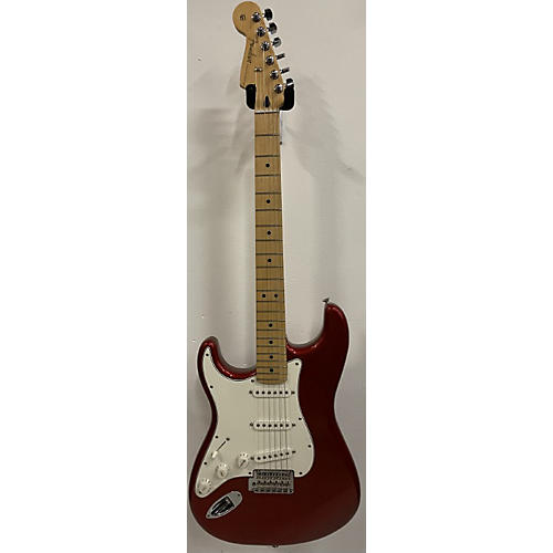 Fender Player Stratocaster Left Handed Solid Body Electric Guitar Candy Apple Red