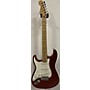 Used Fender Player Stratocaster Left Handed Solid Body Electric Guitar Candy Apple Red