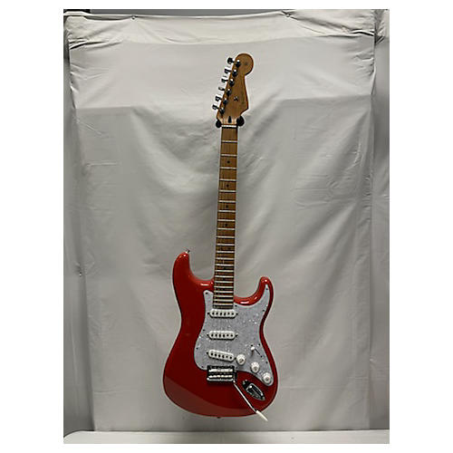 Fender Player Stratocaster Roasted Maple Neck Solid Body Electric Guitar Fiesta Red