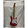 Used Fender Player Stratocaster Roasted Maple Neck Solid Body Electric Guitar Fiesta Red