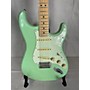 Used Fender Player Stratocaster Solid Body Electric Guitar Surf Green