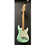 Used Fender Player Stratocaster Solid Body Electric Guitar Surf Green