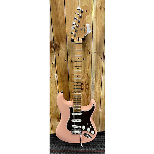 Fender Player Stratocaster Solid Body Electric Guitar Shell Pink