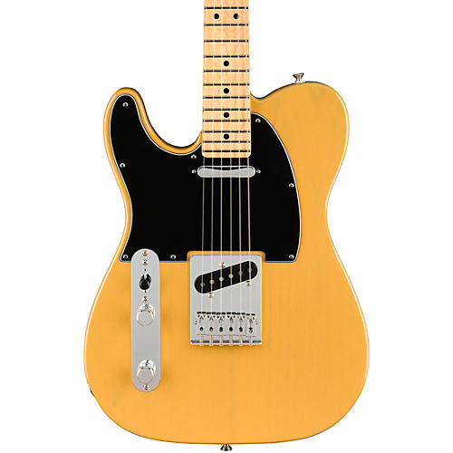 Fender Player Telecaster Maple Fingerboard Left-Handed Electric Guitar Butterscotch Blonde
