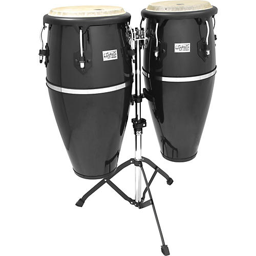 Players Fiberglass Congas W/ Synthetic Heads