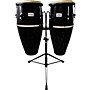 Toca Players Series Fiberglass Congas With Double Conga Stand 10 and 11 in. Black Sparkle