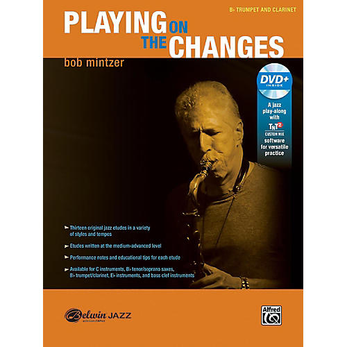 BELWIN Playing on the Changes B-flat Trumpet & Clarinet Book & DVD