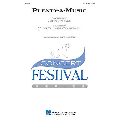 Hal Leonard Plenty-a-Music SATB composed by Vicki Tucker Courtney