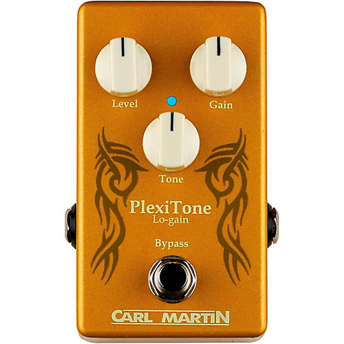 Carl Martin PlexiTone Lo-gain Overdrive Effects Pedal Condition 1 - Mint Tan