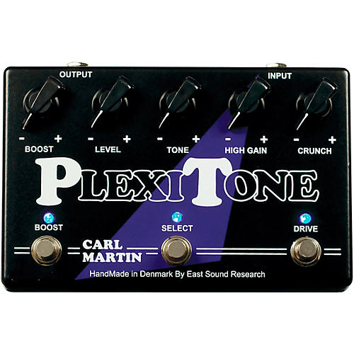 Carl Martin PlexiTone Overdrive Effects Pedal Black