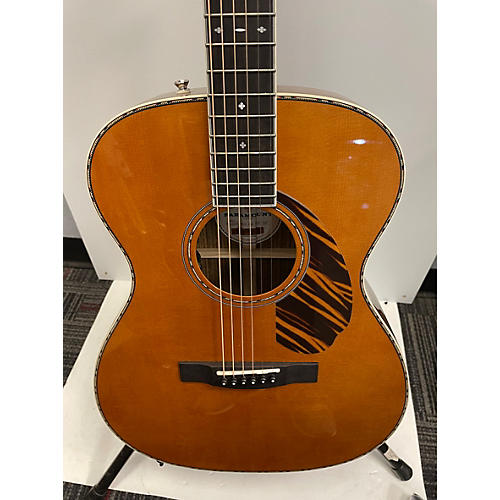 Fender Po-220e Acoustic Guitar Natural
