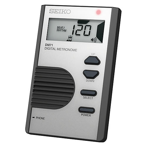 Pocket Digital Metronome Silver