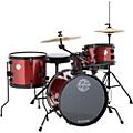 Ludwig Pocket Kit by Questlove Drum Set - Black SparkleWine Red Sparkle