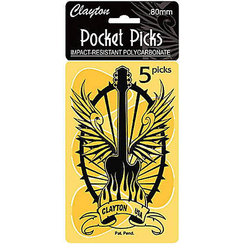 Pocket Picks Guitar Pick Card