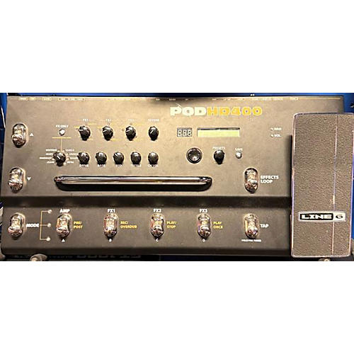 Line 6 Pod HD400 Amp Modeler Effect Processor | Musician's Friend