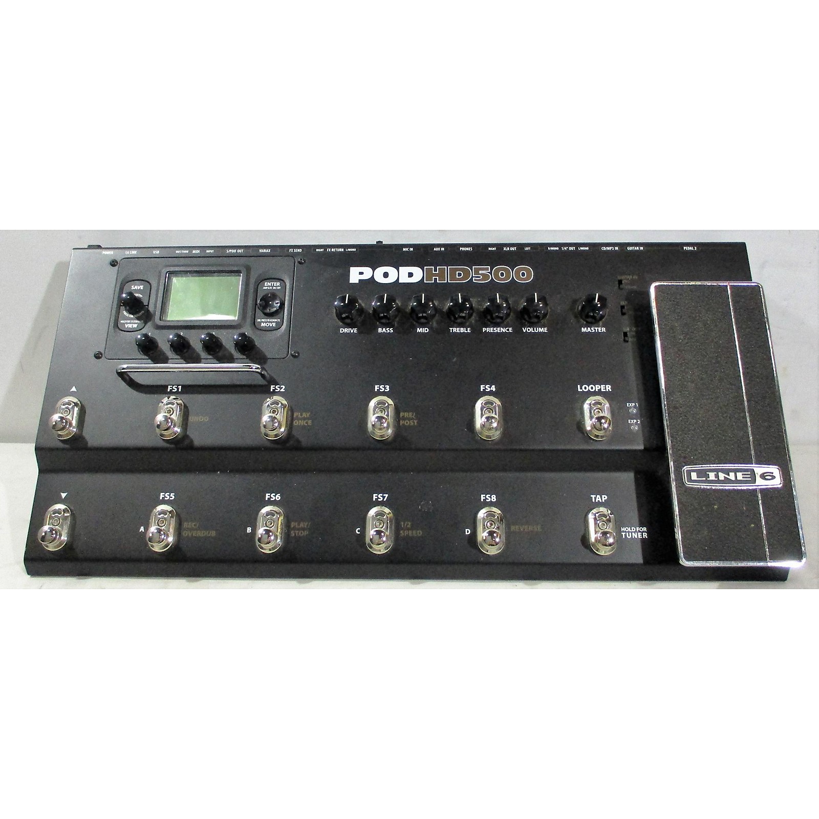 Used Line 6 Pod HD500 Amp Modeler Effect Processor | Musician's Friend