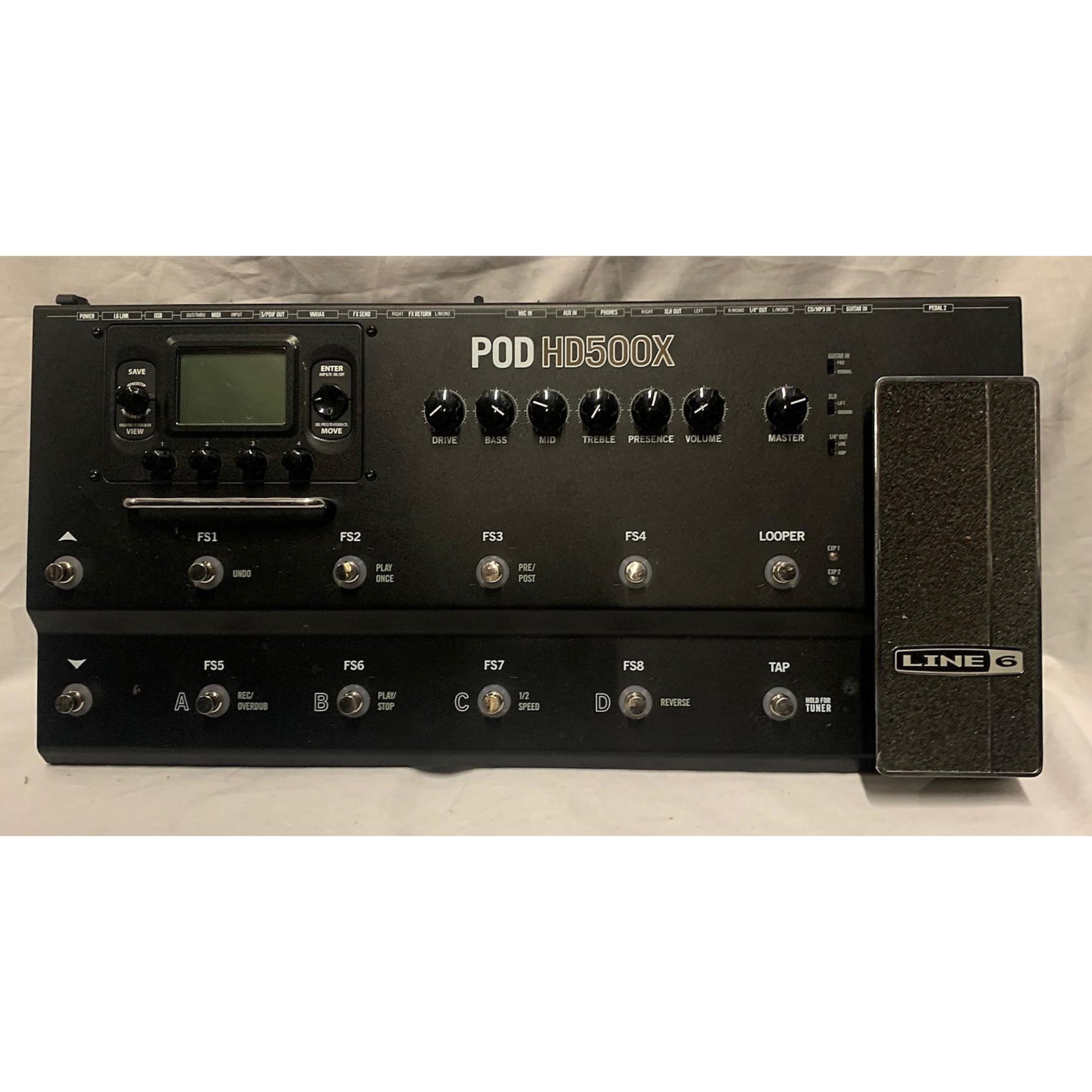 Процессор line 6 pod hd500x подключение