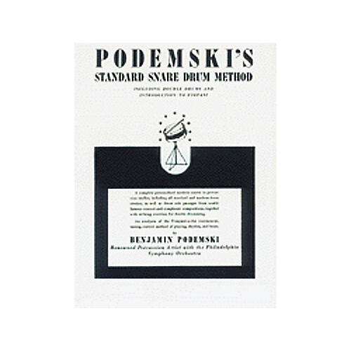 Alfred Podemski's Standard Snare Drum Method Book