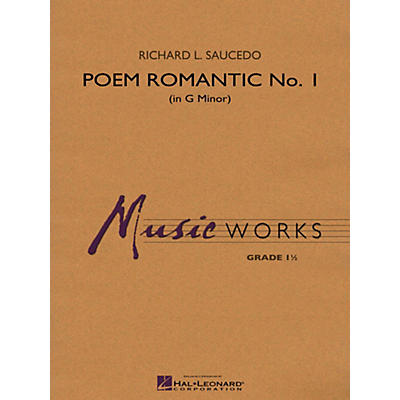 Hal Leonard Poem Romantic No. 1 (In G Minor) Concert Band Level 1