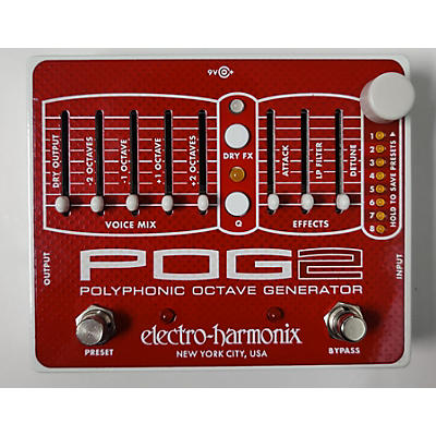 Electro-Harmonix Pog2 Polyphonic Octave Generator Effect Pedal