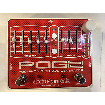 Electro-Harmonix Pog2 Polyphonic Octave Generator Effect Pedal