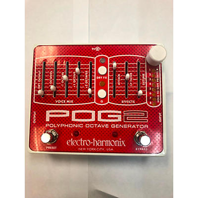 Electro-Harmonix Pog2 Polyphonic Octave Generator Effect Pedal