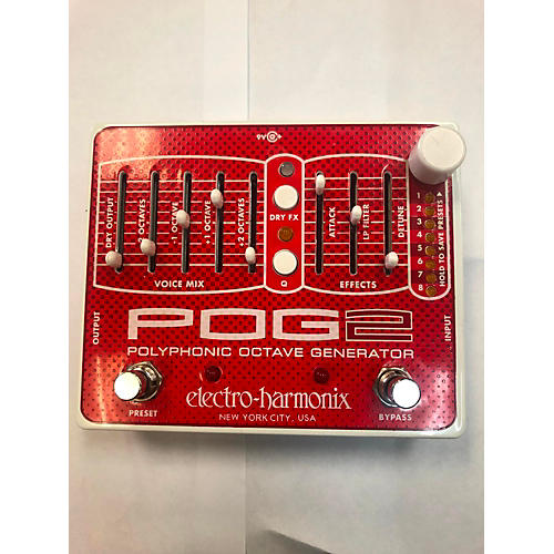 Pog2 Polyphonic Octave Generator Effect Pedal